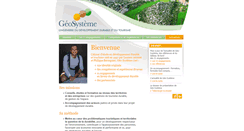 Desktop Screenshot of geosysteme.fr