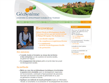 Tablet Screenshot of geosysteme.fr